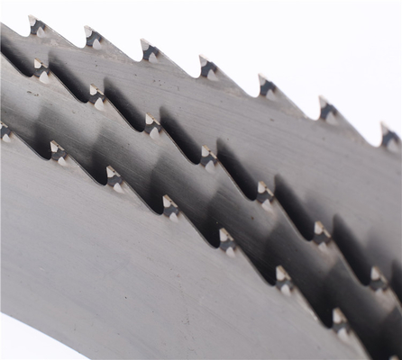 Lâminas de madeira de aço Songpu da serra de fita do cortador da mola da lâmina de serra X32 da faixa de M42 HSS